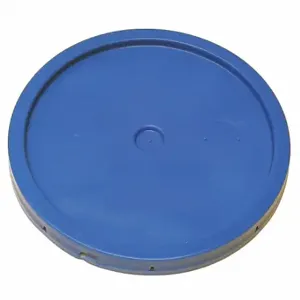 GRAINGER ROP2100CVR-TT-BL Plastic Pail Lid, Gasketed/Snap-On/Tear Tab, 12 1/4 Inch OverallDia, Blue, Plastic | CQ7DTR 49EN58