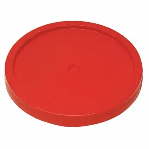 GRAINGER ROP2100CVR-TT-R Plastic Pail Lid, Gasketed/Snap-On/Tear Tab, 12 1/4 Inch OverallDia, Red, Plastic | CQ7DTU 49EN69