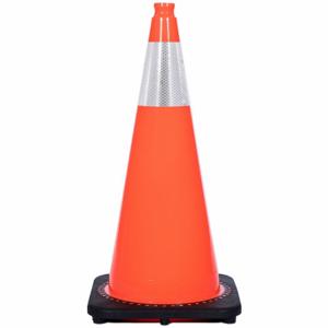 GRAINGER RS70032CT3M6 Traffic Cone, Day or Low Speed Roadway 40 MPH or Less, Reflective, 28 Inch Cone Height | CQ7QYM 53WN62