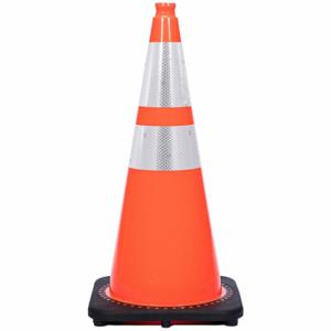 GRAINGER RS70025C3M64 Traffic Cone, High Speed Roadway 45 MPH or Higher, Reflective, 28 Inch Cone Height | CQ7QYV 53WN57