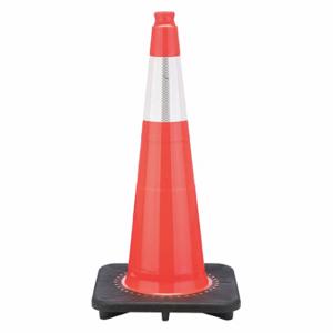 GRAINGER RS70032SR3M6 Traffic Cone, Day or Low Speed Roadway 40 MPH or Less, Reflective, 28 Inch Cone Height | CQ7RAH 53WN66
