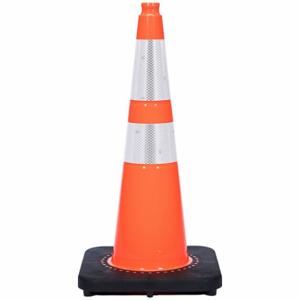 GRAINGER RS70045SR3M64 Traffic Cone, High Speed Roadway 45 MPH or Higher, Reflective, 28 Inch Cone Height | CQ7QYT 53WN83