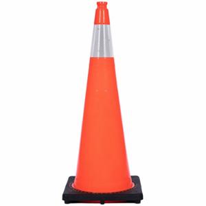 GRAINGER RS90045CT3M6 Traffic Cone, Day or Low Speed Roadway 40 MPH or Less, Reflective, 36 Inch Cone Height | CQ7QYQ 53WN72