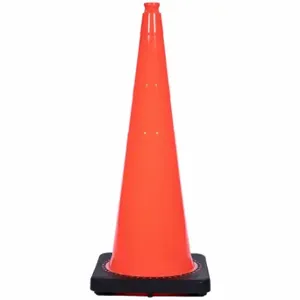 GRAINGER RS90055CT Traffic Cone, Day or Low Speed Roadway 40 MPH or Less, Non-Reflective | CQ7QXU 53WN74