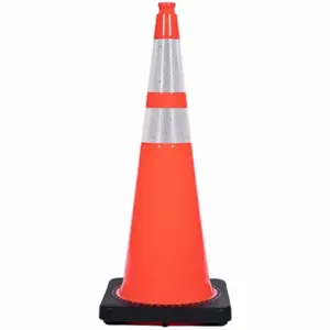 GRAINGER RS90055CT3M64 Traffic Cone, High Speed Roadway 45 MPH or Higher, Reflective, 36 Inch Cone Height | CQ7QYZ 53WN85