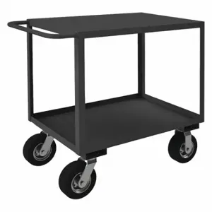 GRAINGER RSC-367236-2-8PN-TLD-95 Utility Cart With Lipped And Flush Metal Shelves, 1200 Lb Load Capacity, Steel | CP9RXA 35V983