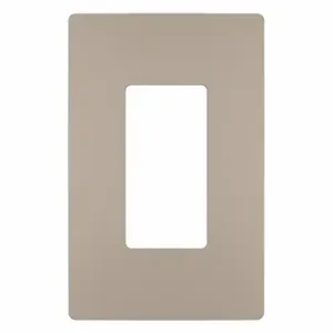 GRAINGER RWP26NICC6 Rocker Wall Plate, Decorator-Rocker, Plastic, Nickel | CP9ECR 56FM91