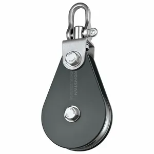 GRAINGER RZ1700AW Pulley Block, Shackle Attachment Type, 6600 lbs. Working Load Limit, SS | CH9ABT 55HA74