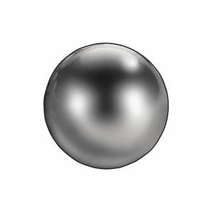 GRAINGER S60500001C Corrosion Resistant Precision Ball, 1/2 Inch Dia., 8.55 g Ball Weight, 100, 25Pk | CH9YCR 49AE84