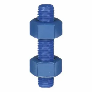 GRAINGER SB70D1000120X1W2D Fully Threaded Stud, 1 8 Thread Size, Steel, Grade B7, Fluoropolymer | CP9RHD 803FP3