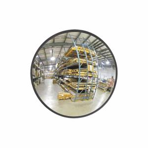 GRAINGER SCVI-18Z-VT Indoor Convex Mirror, Round, Acrylic, 18 Inch Dia, Hardboard, Indoor | CQ4KUB 420H92