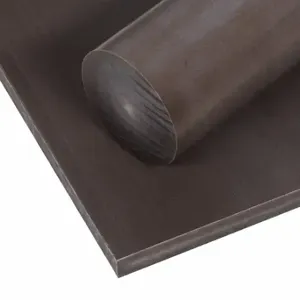 GRAINGER SDELAF.375x24.000x24.000 Plastic Sheet, 0.375 Inch Thick, 12 Inch W x 48 Inch L, Brown, 7, 690 psi Tensile Strength | CP6WRZ 61DW72