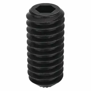 GRAINGER SDSK0080038CP-PK100 Socket Set Screw, #8-32 Thread Size, 3/8 Inch Length, Alloy Steel, Socket, 100 PK | CQ4MAJ 5YNZ7