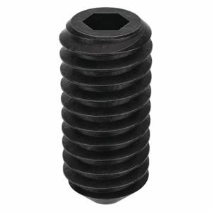 GRAINGER SDSS0040025FP-PK100 Socket Set Screw, #4-48 Thread Size, 1/4 Inch Length, Alloy Steel, 100 PK | CQ4LYZ 5YNU7