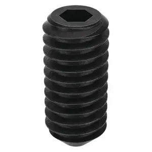 GRAINGER SDSS0040025FP-PK100 Socket Set Screw, #4-48 Thread Size, 1/4 Inch Length, Alloy Steel, 100 PK | CQ4LYZ 5YNU7