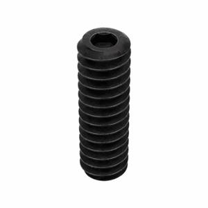 GRAINGER SDSS0040038CP-PK100 Socket Set Screw, #4-40 Thread Size, 3/8 Inch Length, Alloy Steel, 100 PK | CQ4LYW 5TAU9