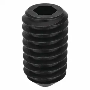 GRAINGER SDSS0060025FP-PK100 Socket Set Screw, #6-40 Thread Size, 1/4 Inch Length, Alloy Steel, 100 PK | CQ4MFG 5YNV1