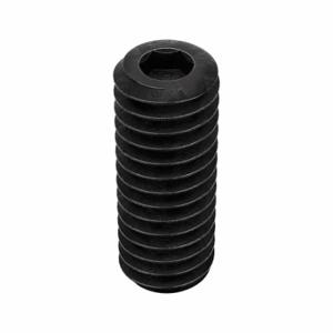 GRAINGER SDSS0060038FP-PK100 Socket Set Screw, #6-40 Thread Size, 3/8 Inch Length, Alloy Steel, 100 PK | CQ4LZZ 5YNV2