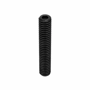 GRAINGER SDSS0080100CP-PK100 Socket Set Screw, #8-32 Thread Size, 1 Inch Length, Alloy Steel, 100 PK | CQ4MAA 5TAX8