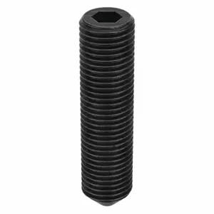 GRAINGER SDSS0380150FP-PK100 Socket Set Screw, 3/8-24 Thread Size, 1 1/2 Inch Length, Alloy Steel, 100 PK | CQ4MDE 5YNY1