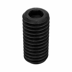 GRAINGER SDSS0440100CP-PK50 Socket Set Screw, 7/16-14 Thread Size, 1 Inch Length, Alloy Steel, 50 PK | CQ4MEY 5TCD9