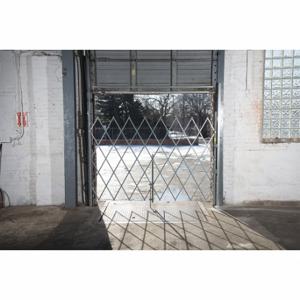 GRAINGER SECO 665 Folding Gate, Simple, Gray, Powder Coated, 5 to 6 ft Opening Width, 7 ft Folded Wide | CQ7DPK 54XU43