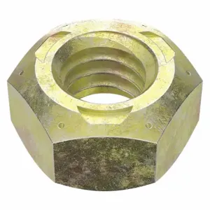 GRAINGER SLI80371-100P Lock Nut, Top Lock Distorted Thread, 3/8 Inch-16 Thread Size, Steel, Grade C, Zinc Yellow | CQ2JUK 4FAW6