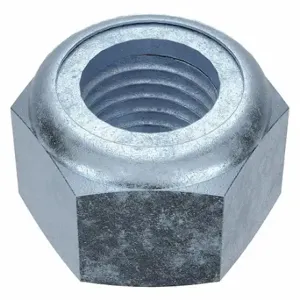 GRAINGER SLI9087CAD-005P Lock Nut, Top Lock Distorted Thread, 7/8 Inch-9 Thread Size, Steel, Grade 9, Zinc Plated | CQ2JUF 4KHT3