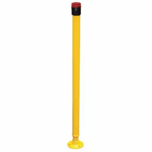 GRAINGER SPBOL-42-BL Flexible Bollard, 2 1/8 Inch Outside Dia, 42 Inch Finished Height, 42 Inch Overall Height | CP7RQC 4LNY6