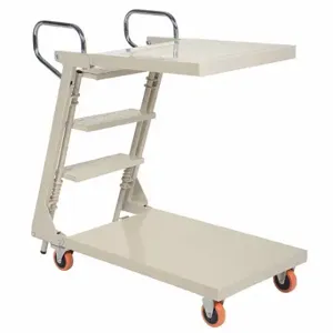 GRAINGER SPS2-2041-C Vertical-Access Utility Cart, 440 lb Load Capacity, 41 inx20-1/2 Inch, 2 U-Shaped | CQ7WRU 4ZD40