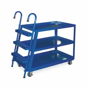 GRAINGER SPS3-2236 Vertical-Access Utility Cart, 1000 lb Load Capacity, 35-3/4 Inch x 21-5/8 in | CQ7WRQ 4ZD44