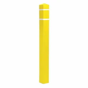 GRAINGER SQ455YW Bollard Cover, 4-1/2 Inch x 4-1/2 Inch | CR3BYX 12L127