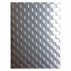 GRAINGER Squares 304BA-22Gx48x96 Silver Stainless Steel Sheet, 4 Ft X 8 Ft Size, 0.028 Inch Thick, Embossed Finish, Ba | CQ4UHB 481G46