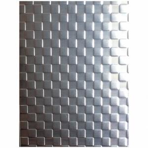 GRAINGER Squares 304BA-16Gx48x120 Silver Stainless Steel Sheet, 4 Ft X 10 Ft Size, 0.058 Inch Thick, Embossed Finish, Ba | CQ4UCG 794J22