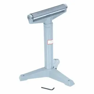 GRAINGER STAND-H Material Support Stand, 14 Inch Size Roller Width, 24 7/16 Inch Size Overall Width | CQ2MCQ 2PYL1