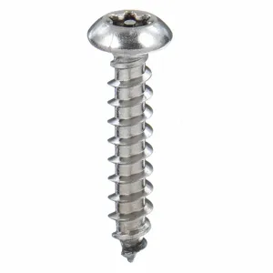 GRAINGER STPTBIX-100100-500T Tamper Resistant Screw, 1 Inch Length, 18-8 Stainless Steel, #10 Size, 500PK | CG9WAW 4XLZ7