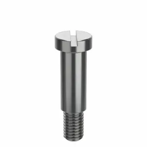 GRAINGER STR401M10X25 Shoulder Screw, M8-1.25 Thread Size, 13 mm Thread Length, 25 mm Shoulder Length, Plain | CQ4NPZ 45GA63