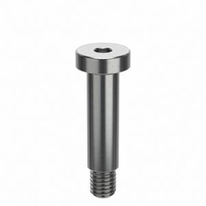 GRAINGER STR401M6X20-ST Shoulder Screw, M5-0.80 Thread Size, 6 mm Thread Length, 20 mm Shoulder Length, Plain | CQ4NLG 45GA43