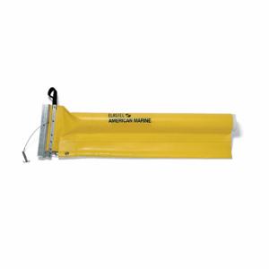 GRAINGER SUPER SWAMP 100 Spill Containment Boom, 10 Inch Boom Ht, 4 Inch Freeboard Ht, 6 Inch Draft Dp, Yellow | CQ4ZKY 8AGF7