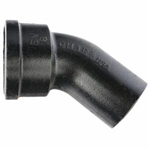 GRAINGER SVF08B20 Bend Iron, 2 Inch x 2 Inch Fitting Pipe Size, 8 1/4 Inch Overall Length | CQ2YBP 60WY90