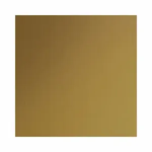 GRAINGER T22 Prestige Gold HL FPR -20Gx48x48 Colored Stainless Steel Sheet, Gold, 4 Ft X 4 Ft Size, 0.035 Inch Thick, Hairline, B92 | CP8XQX 481G84