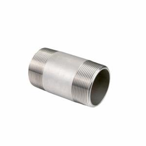 GRAINGER T6BNL03 Nipple, 4 Inch Nominal Pipe Size, 4 1/2 Inch Overall Length | CQ6LBH 782GV8