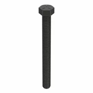 GRAINGER TAPG538166 Hex Head Cap Screw, Steel, Grade 5, Black Oxide, 3/8 16, Coarse, 6 Inch Length | CQ6XGE 30Z637