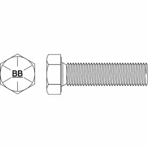 GRAINGER TAPG85818214 Hex Head Cap Screw, Steel, Grade 8, Black Oxide, 5/8 18, Fine, 2 1/4 Inch Length | CQ6XLM 30Z908