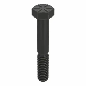 GRAINGER TAPG8L14202 Hex Head Cap Screw, Steel, Grade 8, Black Oxide, 1/4 20, Coarse, 2 Inch Length | CQ6XKW 30Z463