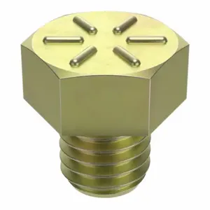 GRAINGER TAPG8ZY121312 Hex Head Cap Screw, Steel, Grade 8, Zinc Yellow, 1/2 13, Coarse, 1/2 Inch Length | CQ6XQJ 30Z777