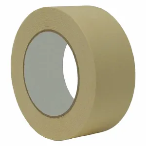 GRAINGER TC083-1.5 X 60YD Masking Tape, 1 1/2 x 60 yd., 5 mil Tape Thickness, Rubber Adhesive, Tan | CJ3VVQ 497C14