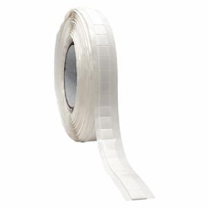 GRAINGER TC442 Double-Sided Foam Tape, White, Square, 1/2 Inch X 1/2 Inch, 1/16 Inch Tape Thick, 296 PK | CP9CWV 49Z388