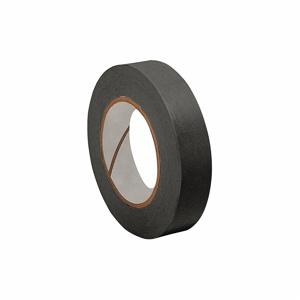 GRAINGER TC602-0.5X60YD-BLK(CA-72) Masking Tape, 1/2 x 60 yd., 4.9 mil Tape Thickness, Rubber Adhesive, Black, 72Pk | CJ3VYH 497C51