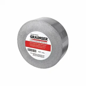 GRAINGER TCFOIL378 Foil Tape, TC378, 1 1/2 Inch x 33 3/8 yd, 13.7 mil Thick, Aluminum, Acrylic, Silver | CP9QNX 49Z333